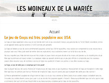 Tablet Screenshot of lesmoineauxdelamariee.com
